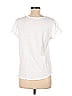 Ann Taylor LOFT Outlet 100% Cotton White Short Sleeve T-Shirt Size M - photo 2
