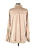 Lane 201 Solid Tan Long Sleeve Blouse Size S - photo 2