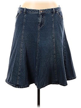Coldwater Creek Denim Skirt (view 1)