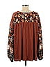 Hailey & Co. Batik Brown Pullover Sweater Size M - photo 2