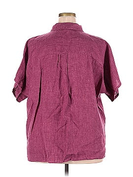 Eileen Fisher Short Sleeve Button-Down Shirt (view 2)
