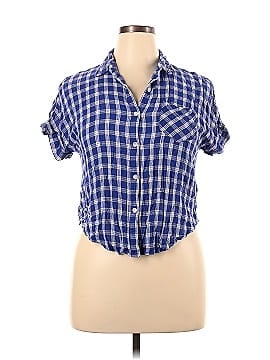BP. Short Sleeve Button-Down Shirt (view 1)