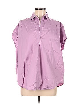 French Connection Short Sleeve Blouse (view 1)
