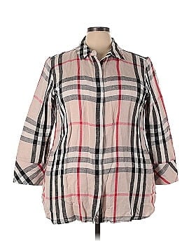 Boho Chic Long Sleeve Button-Down Shirt (view 1)