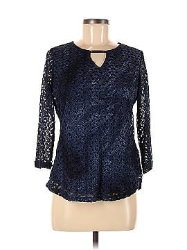 JM Collection 3/4 Sleeve Blouse (view 1)