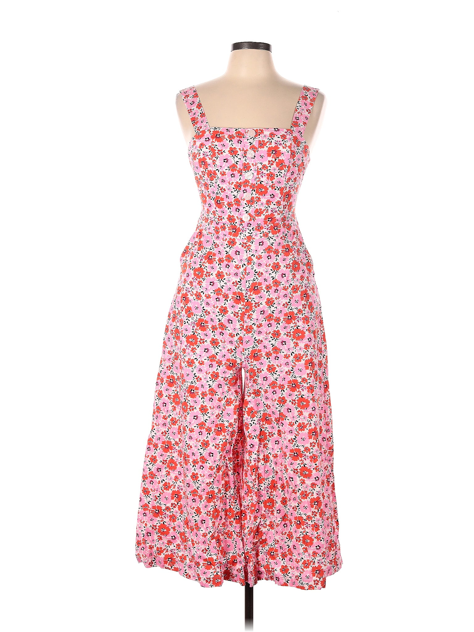 Yumi Kim Floral Motif Floral Hearts Pink Casual Dress Size 10 - 74% off ...