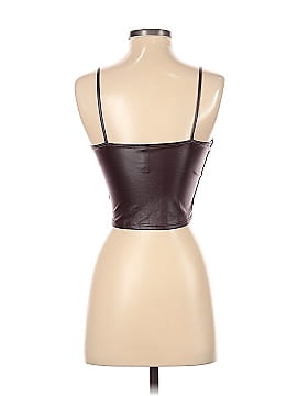 Assorted Brands Faux Leather Top (view 2)