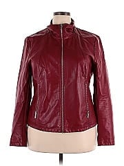 Kenneth Cole Reaction Faux Leather Jacket