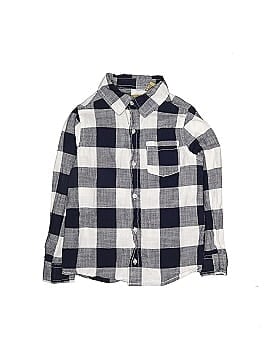 Blue Ice Long Sleeve Button-Down Shirt (view 1)