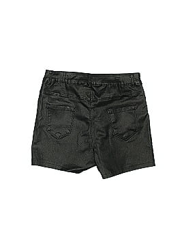 Apperloth A Faux Leather Shorts (view 2)