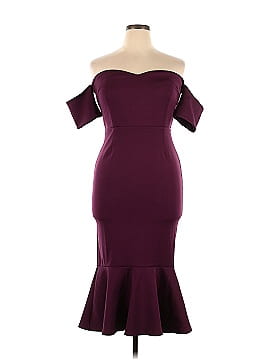 True Violet Casual Dress (view 1)
