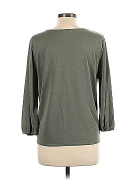 Green Envelope Long Sleeve Button-Down Shirt (view 2)