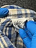 White Crow 100% Cotton Plaid Blue Long Sleeve Button-Down Shirt Size S - photo 3