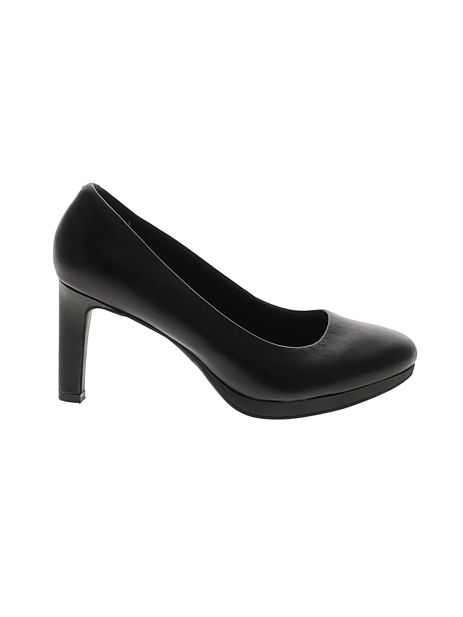 clarks black heels