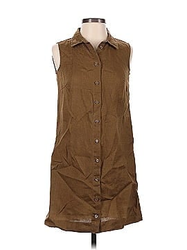 Garnet Hill Sleeveless Button-Down Shirt (view 1)
