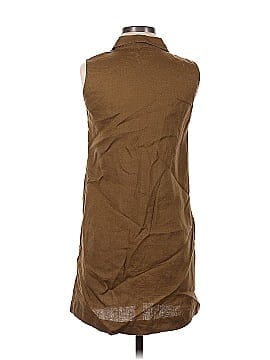 Garnet Hill Sleeveless Button-Down Shirt (view 2)