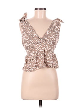 Pink Lily Sleeveless Top (view 1)