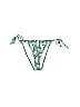 Out From Under Paisley Floral Blue Swimsuit Bottoms Size L - photo 1