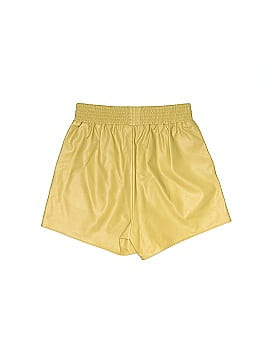Molly Green Faux Leather Shorts (view 2)