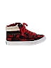 Blowfish Argyle Checkered-gingham Plaid Red Sneakers Size 7 - photo 1