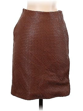Michael Kors Leather Skirt (view 2)