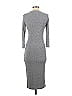 Ya Los Angeles Marled Solid Gray Casual Dress Size S - photo 2