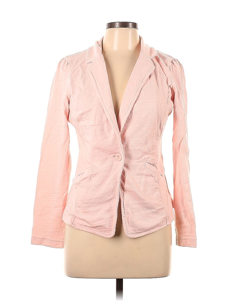 Caslon 100% Cotton Pink Blazer Size L - photo 1