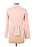 Caslon 100% Cotton Pink Blazer Size L - photo 2