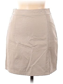 Em & Elle Faux Leather Skirt (view 1)