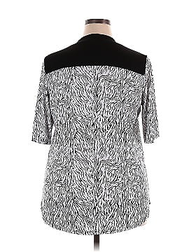 Elie McCarthey Short Sleeve Blouse (view 2)
