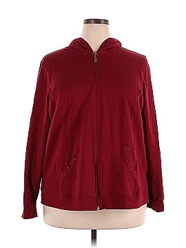 Lane Bryant Outlet Zip Up Hoodie (view 1)