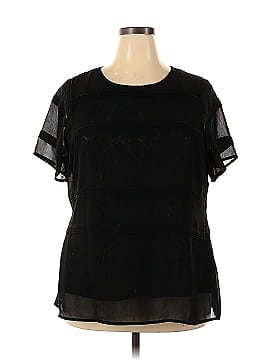 City Chic Short Sleeve Blouse (view 1)