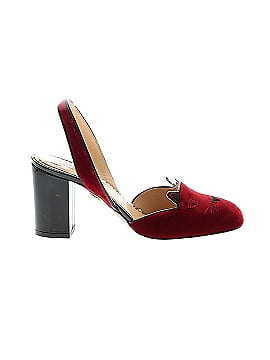 Charlotte Olympia Kitty Sling Back Heels (view 1)