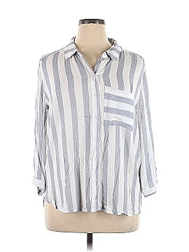 Market and Spruce Long Sleeve Button-Down Shirt (view 1)