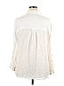 Jane and Delancey Ivory Long Sleeve Button-Down Shirt Size XL - photo 2