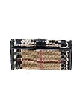 Burberry House Check Canvas and Leather Continental Wallet (view 2)