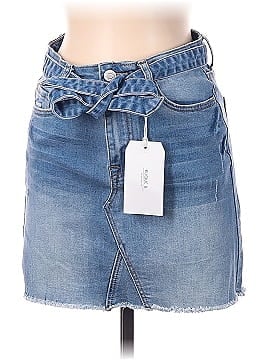 Klique B Denim Skirt (view 1)