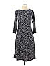 Graver Studio Polka Dots Black Casual Dress Size XXS - photo 1