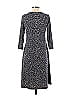 Graver Studio Polka Dots Black Casual Dress Size XXS - photo 2