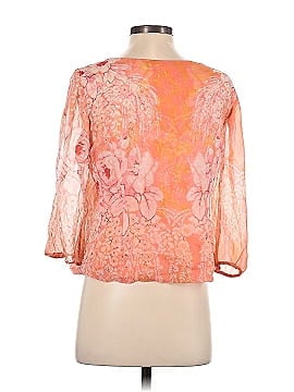 Tracy Reese Long Sleeve Silk Top (view 2)