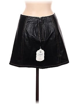 Altar'd State Faux Leather Skirt (view 2)