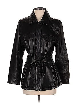 Lord & Taylor Faux Leather Jacket (view 1)