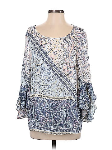 Sharagano Long Sleeve Top (view 1)