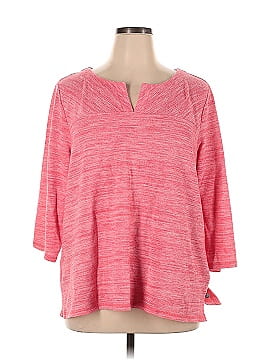 T by Talbots 3/4 Sleeve Top (view 1)