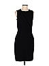 Theory Solid Black Casual Dress Size 6 - photo 1