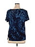 Majestic Batik Tie-dye Blue Short Sleeve T-Shirt Size XL - photo 2