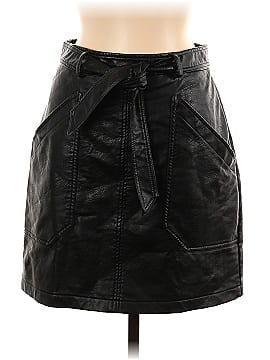 Wishlist Faux Leather Skirt (view 1)