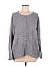 Elenza by L&L Gray Pullover Sweater One Size - photo 1