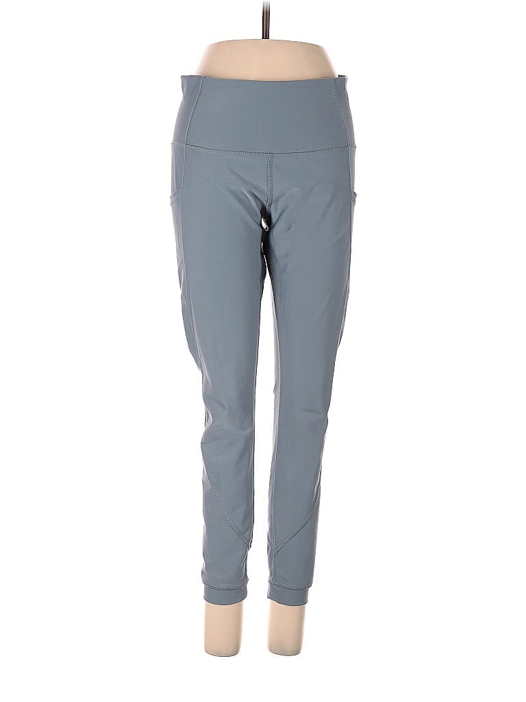 Pre-owned Apana Leggings In Gray