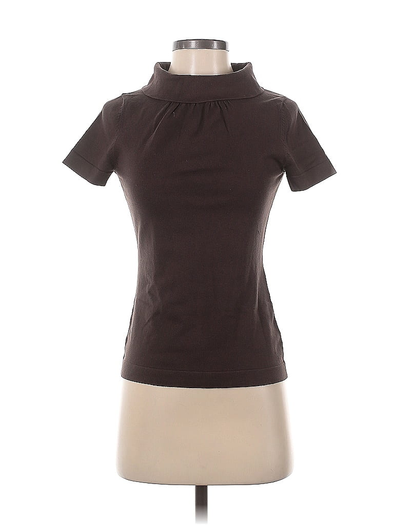 Banana Republic Brown Short Sleeve Top Size Xs 71 Off Thredup